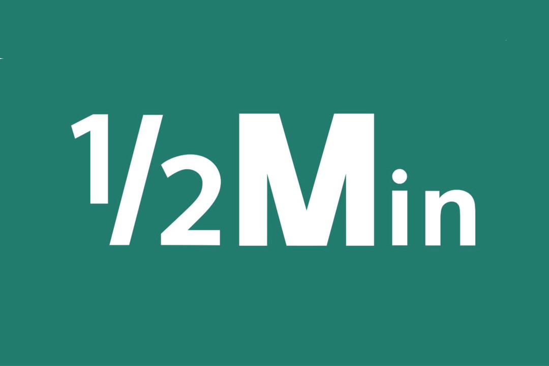 Half minute